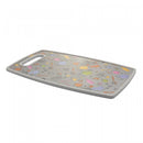 Tábua para Corte de Plástico Kitchen Cinza 30cm x 20cm x 1cm - Lyor