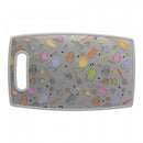 Tábua para Corte de Plástico Kitchen Cinza 30cm x 20cm x 1cm - Lyor