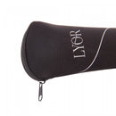 Conjunto 4 peças Estojo de Neoprene Preto com 3 Talheres Positano Aço Inox - Lyor