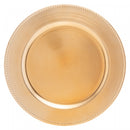 Sousplat de Plástico Dourado 25cm - Wolff