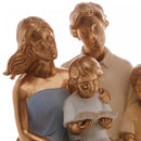 Figura Decorativa de Resina Família 18cm x 8cm x 27cm - Wolff