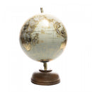 Globo Decorativo de Plástico e Madeira 12cm x 20cm x 30cm - Wolff