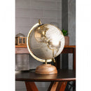 Globo Decorativo de Plástico e Madeira 12cm x 20cm x 30cm - Wolff
