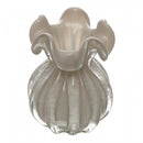 Vaso Italy 13cm x 17cm Nude Leitoso Vidro - Wolff
