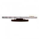 Tábua Redonda Giratória Decorativa New Bee 30,5cm x 3,5cm Mármore - Wolff