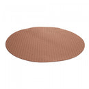 Lugar Americano Redondo Amélie 38cm Taupe PVC - Wolff.