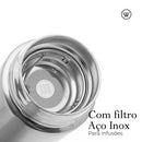 Garrafa Térmica de Aço Inox com Termômetro em LED 500ml - Wolff