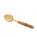 Conjunto 6 Talheres de Aço Inox com Cabo de Bambu Dourado - Wolff