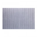 Lugar Americano de Pvc Linhas Prateado Lyor