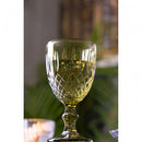 Conjunto 6 Taças de Água Greek 320ml Verde Vidro - Wolff