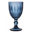 Conjunto 6 Taças de Água Greek 320ml Azul Vidro - Wolff