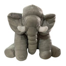 Almofada Elefante de Pelúcia 60 cm Antialérgica para Bebê