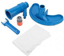 Aspirador de Piscina Portátil a Vácuo - Remove Lodo, Folhas e Insetos