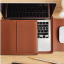 Bolsa Multiuso para Macbook de Couro com Suporte de Mouse