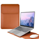 Bolsa Multiuso para Macbook de Couro com Suporte de Mouse