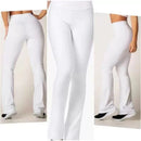 Calça Feminina Flare Flanelada Térmica com Cintura Alta