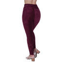 Calça Legging Feminina Flanelada de Veludo de Inverno