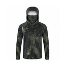 Camisa Masculina Proteção Solar UV50+ com Capuz e Máscara