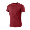 Camiseta Masculina em Seda Gelo de Secagem Rápida Respirável