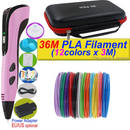 Caneta de Impressão 3D com Tela LCD e Filamento Incluso