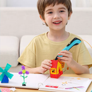 Caneta de Impressão 3D com Tela LCD e Filamento Incluso