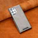 Capa Samsung de Couro Clássico Premium