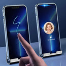 Case Magnética Blindada iPhone Dupla Proteção 360º com Película de Privacidade