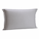 Fronha Saphira 50cm x 70cm Toque 300 Fios Cinza Microfibra - Lyor