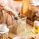 Dispenser Organizador de Alimentos Hermético com Medidor - FreshFlow