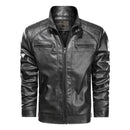 Jaqueta Masculina de Couro Slim