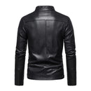 Jaqueta Masculina de Couro Slim