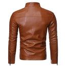 Jaqueta de Couro Casual Masculina - UrbanChic