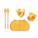 Kit 2 Chupetas de Silicone Calmantes Anticólica com Estojo – 0 a 3 anos