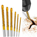 Kit Completo 6 Brocas Multifuncional Titanium