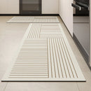 Tapete de Cozinha Absorvente Antiderrapante Listrado | StripeDry