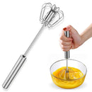 Batedor de Ovos em Inox Manual - Linha Premeium