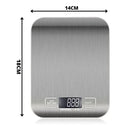 Balança Digital de Cozinha Inox até 10Kg - Linha Premium