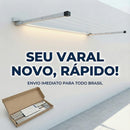 Varal Retrátil em Alumínio Reforçado - Inova