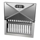 Churrasqueira De Inox Dobrável Portátil A Carvão - Maleta
