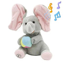 Elefante Musical Interativo para Bebês que Canta e Balança as Orelhas