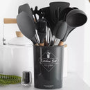 Jogo de Cozinha Premium Kit C/12 Peças de Silicone